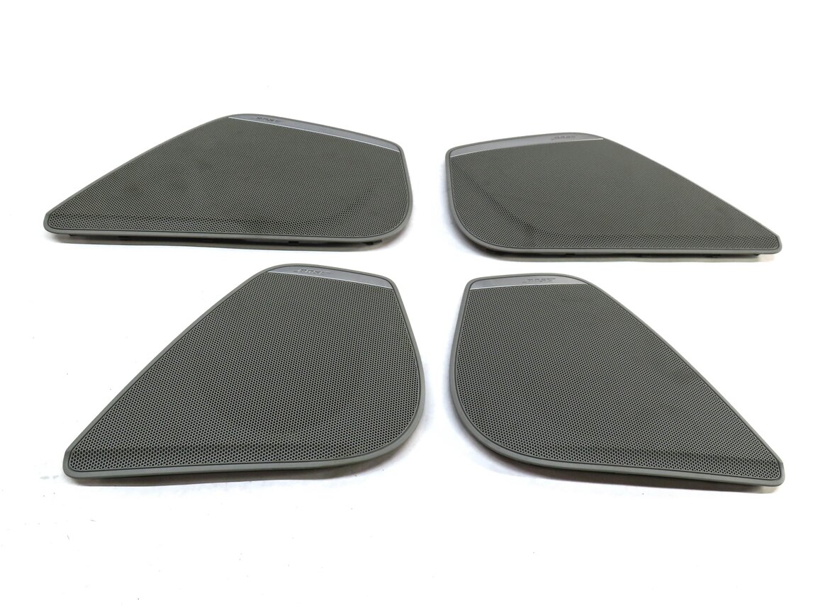 Thumbnail 2: 2012 AUDI A6 (C7) FRONT & REAR DOOR BOSE AUDIO SPEAKER GRILLE TRIM SET