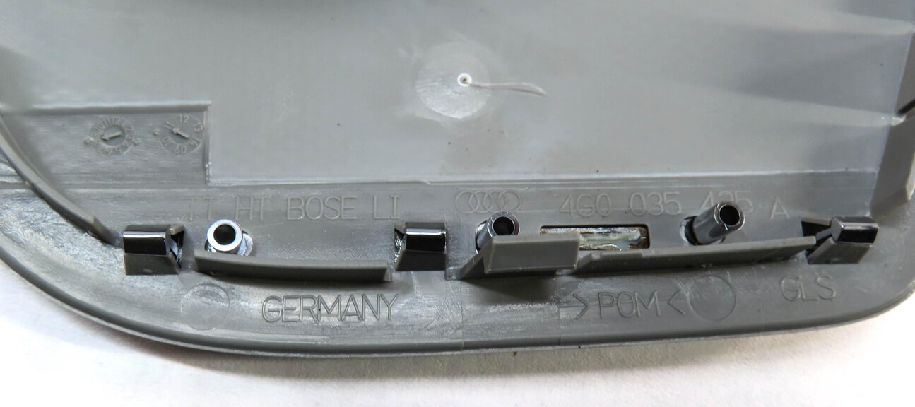 Thumbnail 4: 2012 AUDI A6 (C7) FRONT & REAR DOOR BOSE AUDIO SPEAKER GRILLE TRIM SET