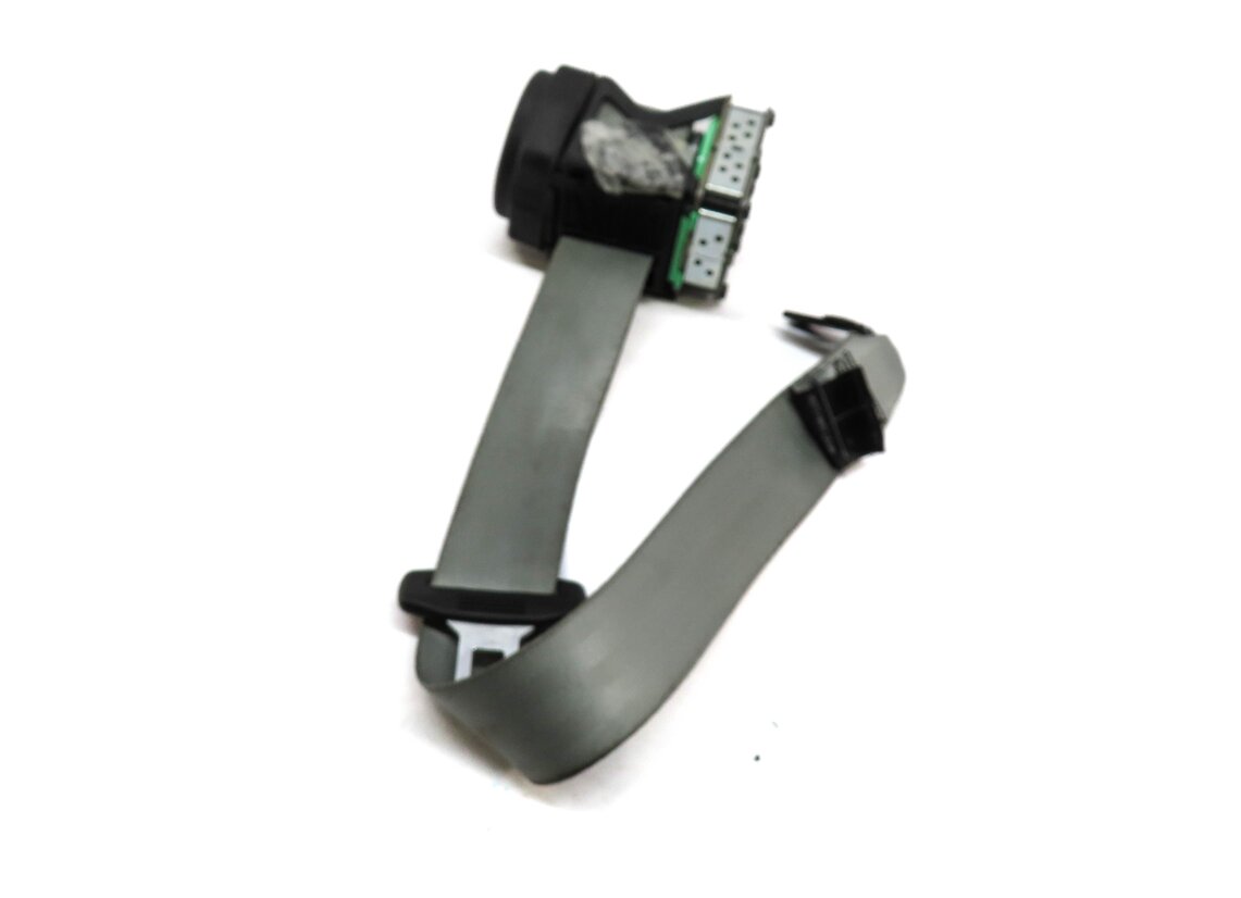 2012 AUDI A6 (C7) REAR SEAT LEFT or RIGHT SEATBELT RETRACTOR (GRAY)