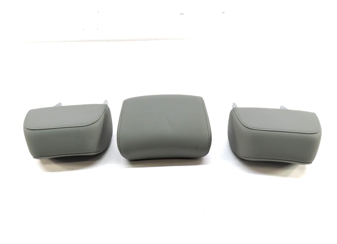 Thumbnail 4: 2012 AUDI A6 (C7) REAR SEAT LEFT CENTER RIGHT HEADREST HEAD REST SET-3 (GRAY)