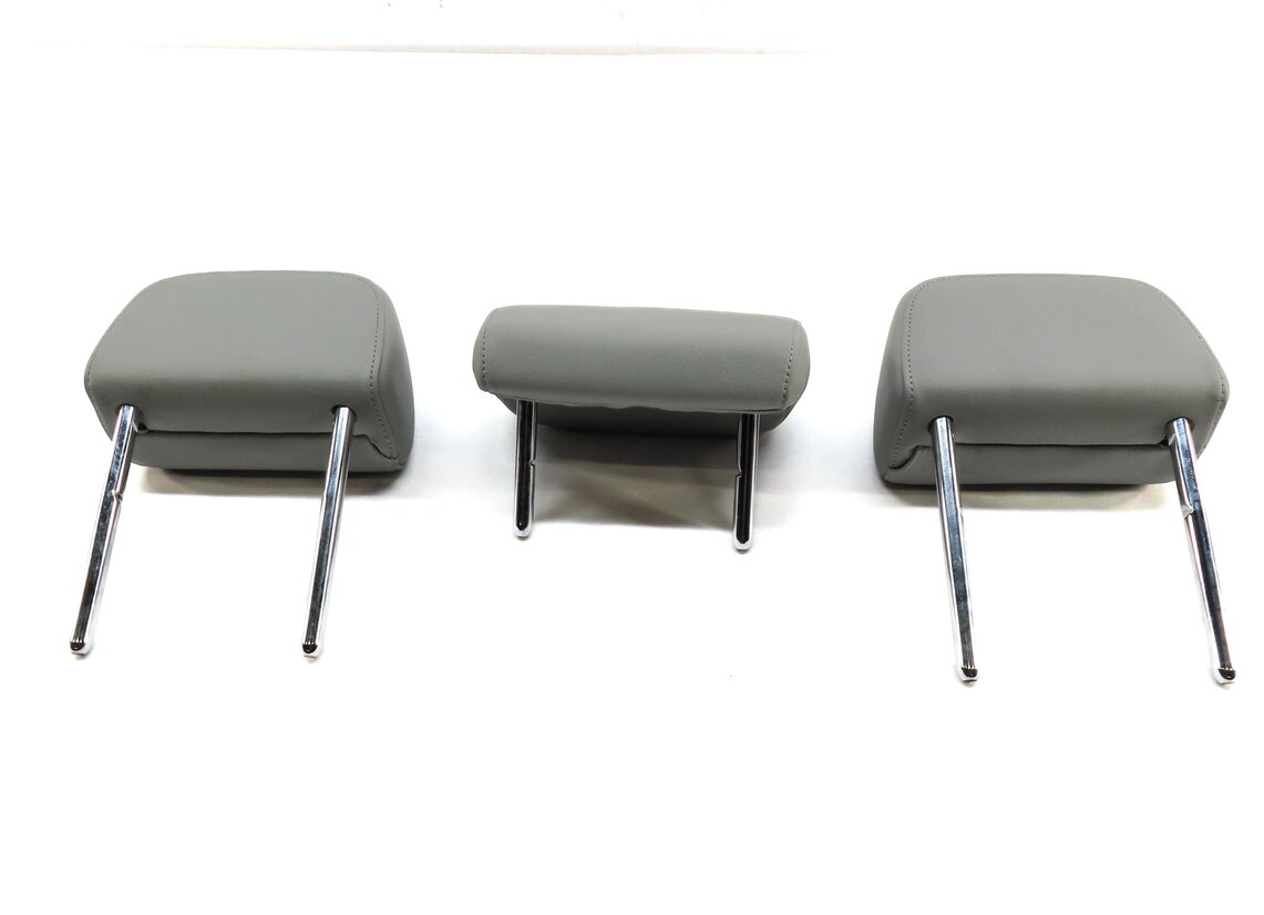 Thumbnail 5: 2012 AUDI A6 (C7) REAR SEAT LEFT CENTER RIGHT HEADREST HEAD REST SET-3 (GRAY)