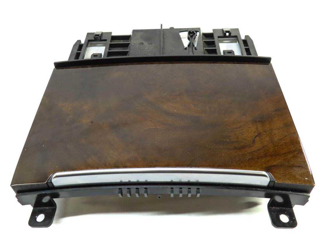 Thumbnail 4: 2012 AUDI A6 (C7) DASH DOOR CONSOLE INTERIOR TRIM PANEL SET (DARK WALNUT WOOD)