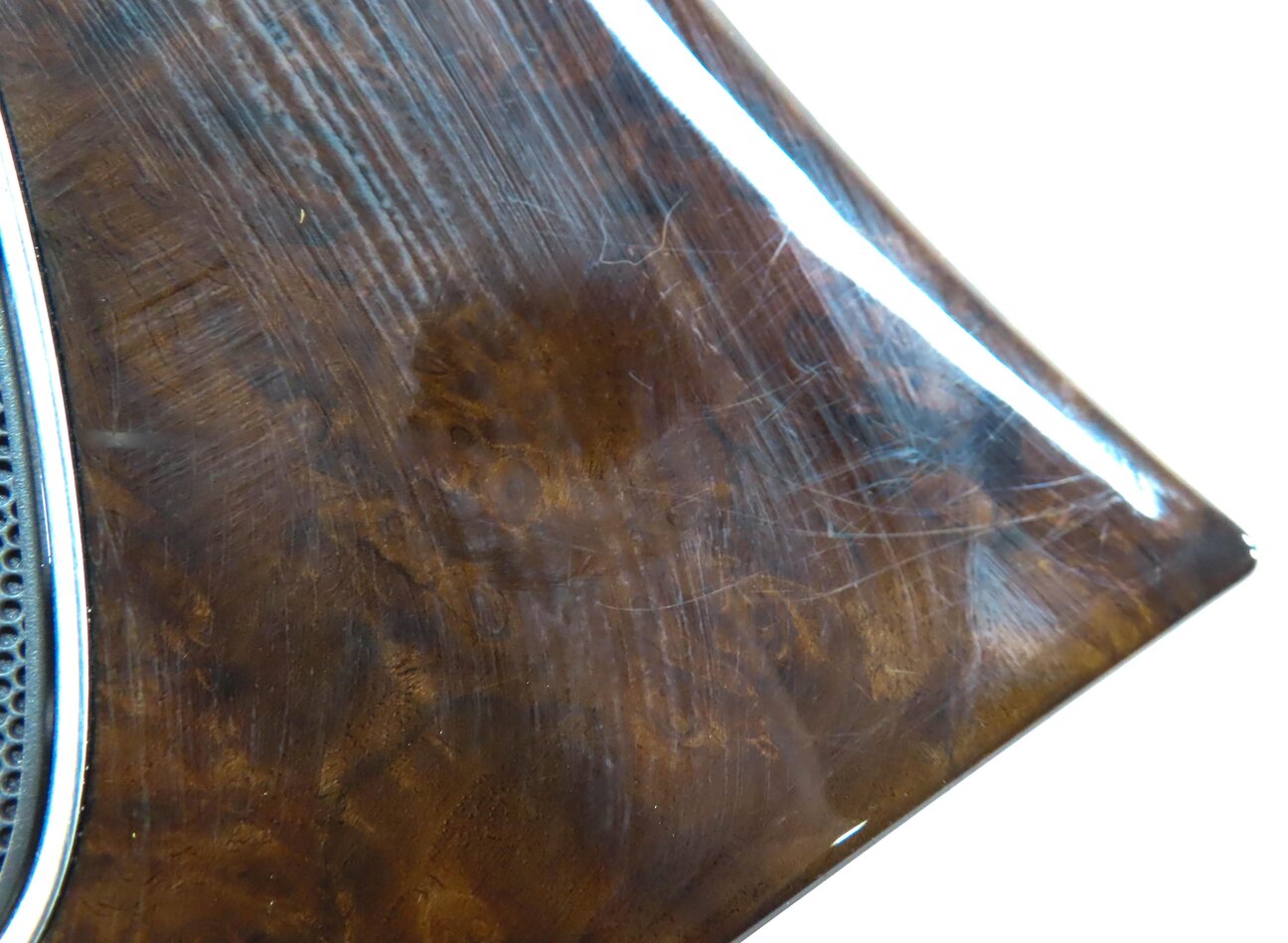 Thumbnail 8: 2012 AUDI A6 (C7) DASH DOOR CONSOLE INTERIOR TRIM PANEL SET (DARK WALNUT WOOD)