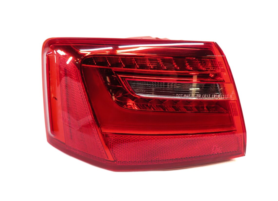 Thumbnail 3: 2012-2015 AUDI A6 S6 (C7) LEFT DRIVER OUTER TAILLIGHT BRAKE LIGHT LAMP (LED)