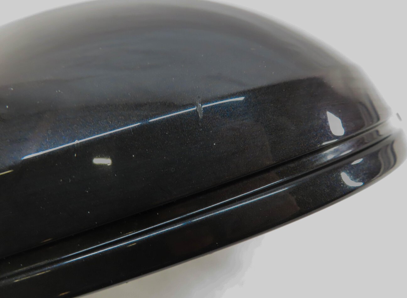 Thumbnail 8: 12-13 AUDI A6 (C7) RIGHT P-FOLD HEAT MEMORY BLIND SPOT DOOR MIRROR (OOLONG GRAY)