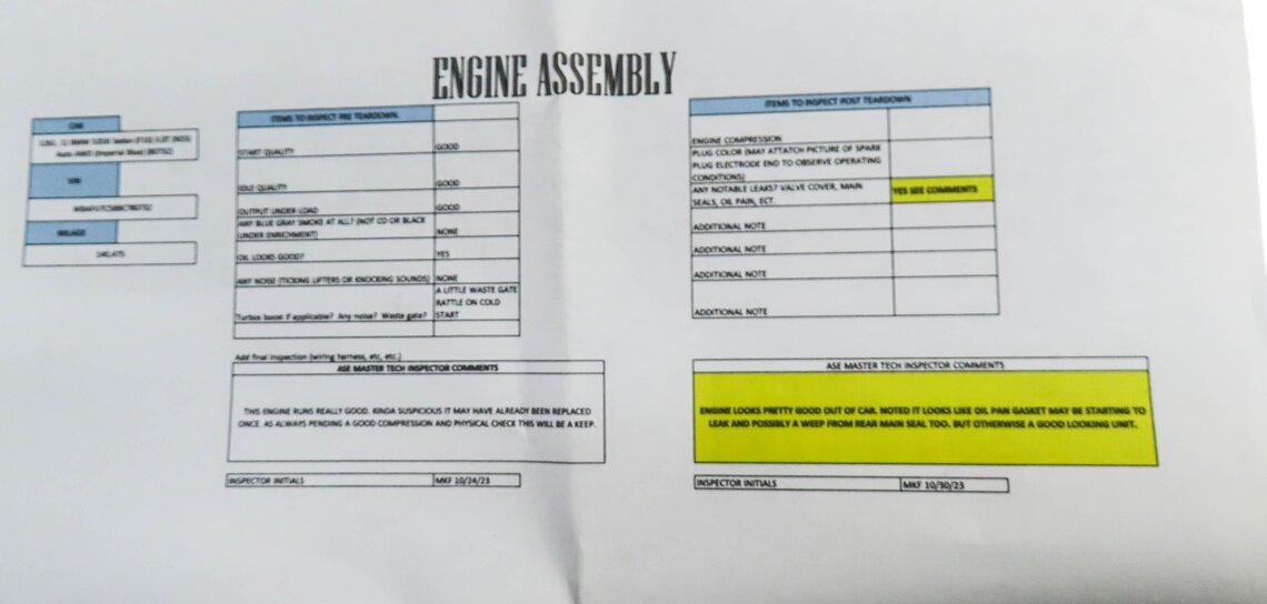 Thumbnail 7: 2011 BMW 535i 535iGT (F07 F10) Xi AWD 3.0L N55B30A ENGINE ASSEMBLY (VIDEO! 140k)
