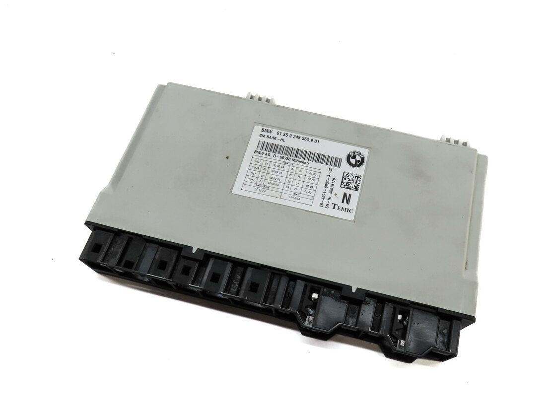 12-19 BMW 328i 335i 535i 550i 750i M5 M6 X3 X4 - RIGHT FRONT SEAT CONTROL MODULE