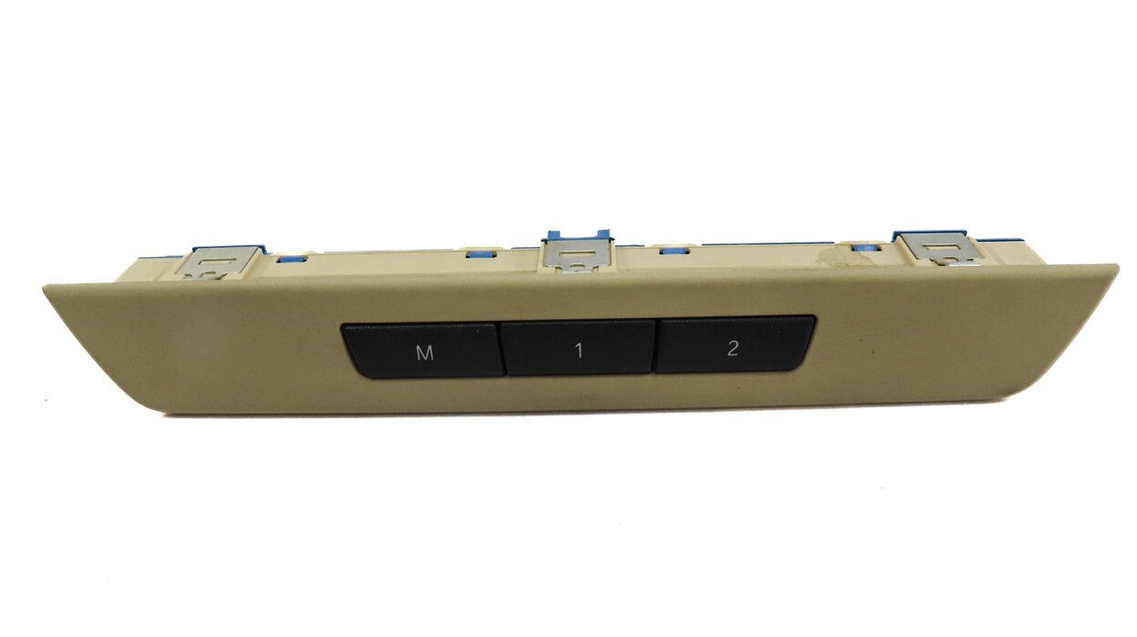 Thumbnail 3: 2011 BMW 535i (F10) FRONT LEFT DRIVER SEAT ADJUSTMENT SWITCH SET (BEIGE MEMORY)