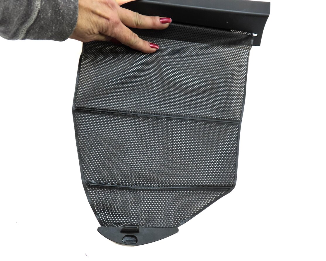 Thumbnail 4: 11-16 BMW 528i 535i 550i M5 ///M (F10) LEFT REAR DOOR VENT WINDOW PRIVACY SHADE