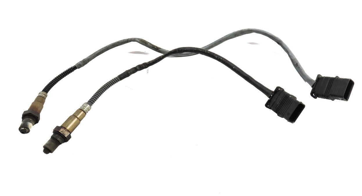 Thumbnail 2: 2011 BMW 535i (F10) 3.0L N55 TURBO PRE POST O2 OXYGEN LAMBDA PROBE SENSOR SET-2
