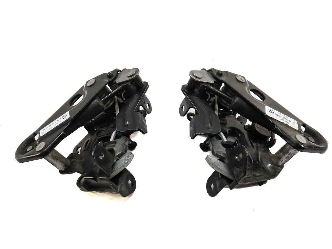 Thumbnail 2: 2011 BMW 535i (F10) FRONT LEFT & RIGHT LOWER HOOD LOCK LATCH SET-2