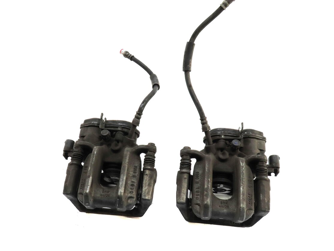 2011-2016 BMW 528i 535i (F10) REAR LEFT & RIGHT ABS DISC BRAKE CALIPER SET-2