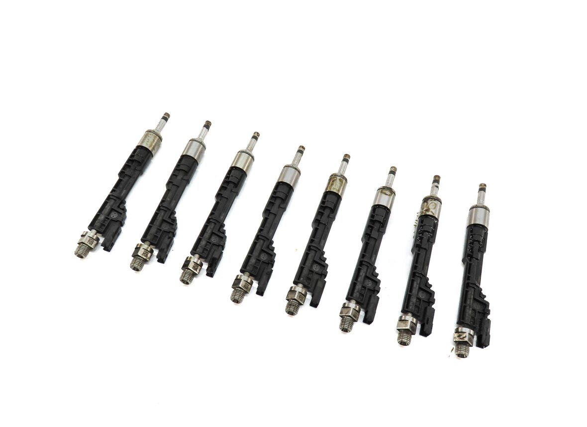 14-19 BMW 550i 650i 750i M5 M6 X5 X6 X5M X6M - 4.4L N63 S63 V8 FUEL INJECTOR SET