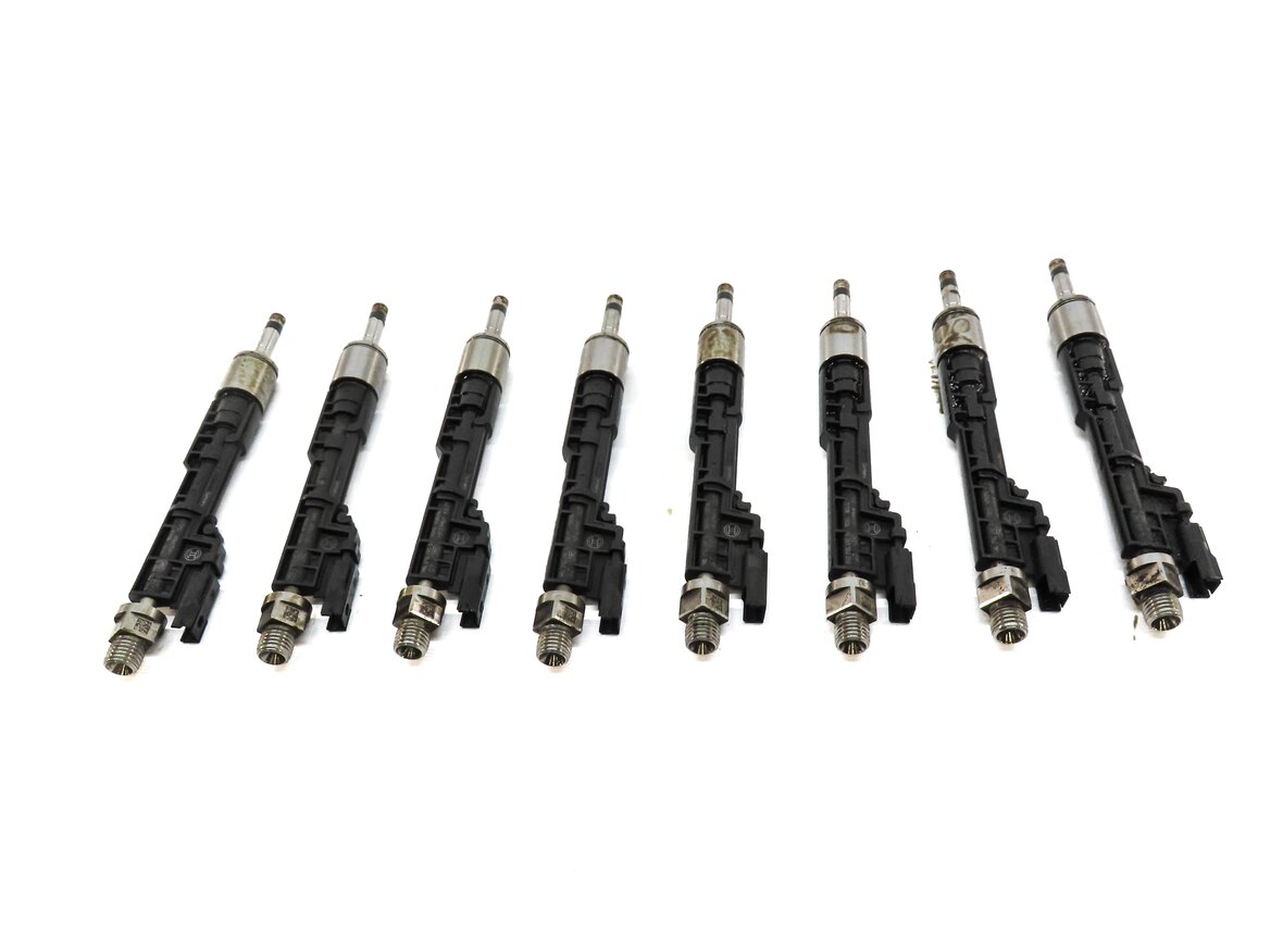 Thumbnail 2: 14-19 BMW 550i 650i 750i M5 M6 X5 X6 X5M X6M - 4.4L N63 S63 V8 FUEL INJECTOR SET