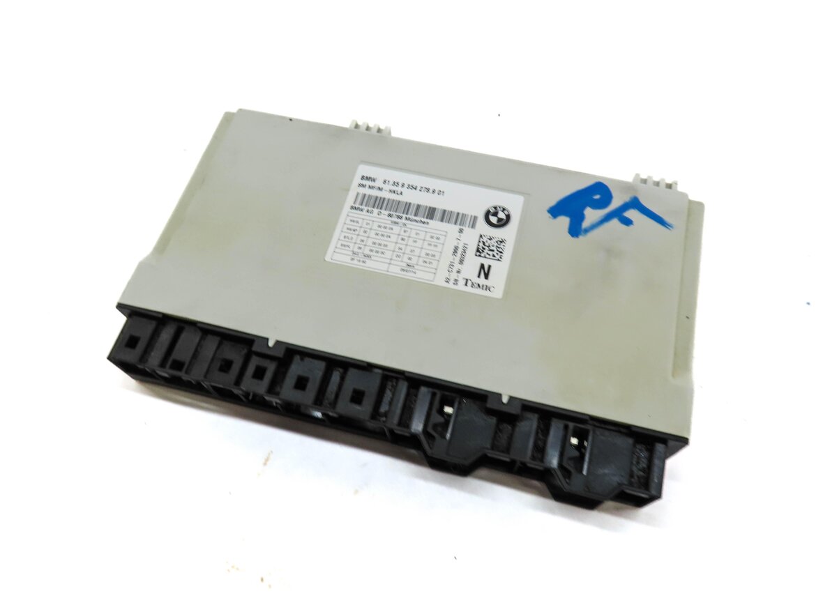 10-17 BMW 5 6 7 SERIES (F01 F06 F10) FRONT RIGHT PASSENGER COMFORT SEAT MODULE