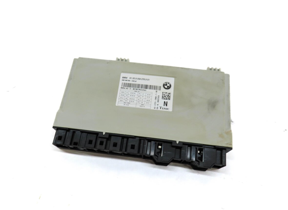 10-17 BMW 5 6 7 SERIES F01 F06 F10 FRONT LEFT DRIVER COMFORT SEAT CONTROL MODULE