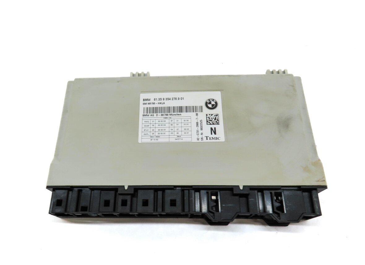 Thumbnail 2: 10-17 BMW 5 6 7 SERIES F01 F06 F10 FRONT LEFT DRIVER COMFORT SEAT CONTROL MODULE