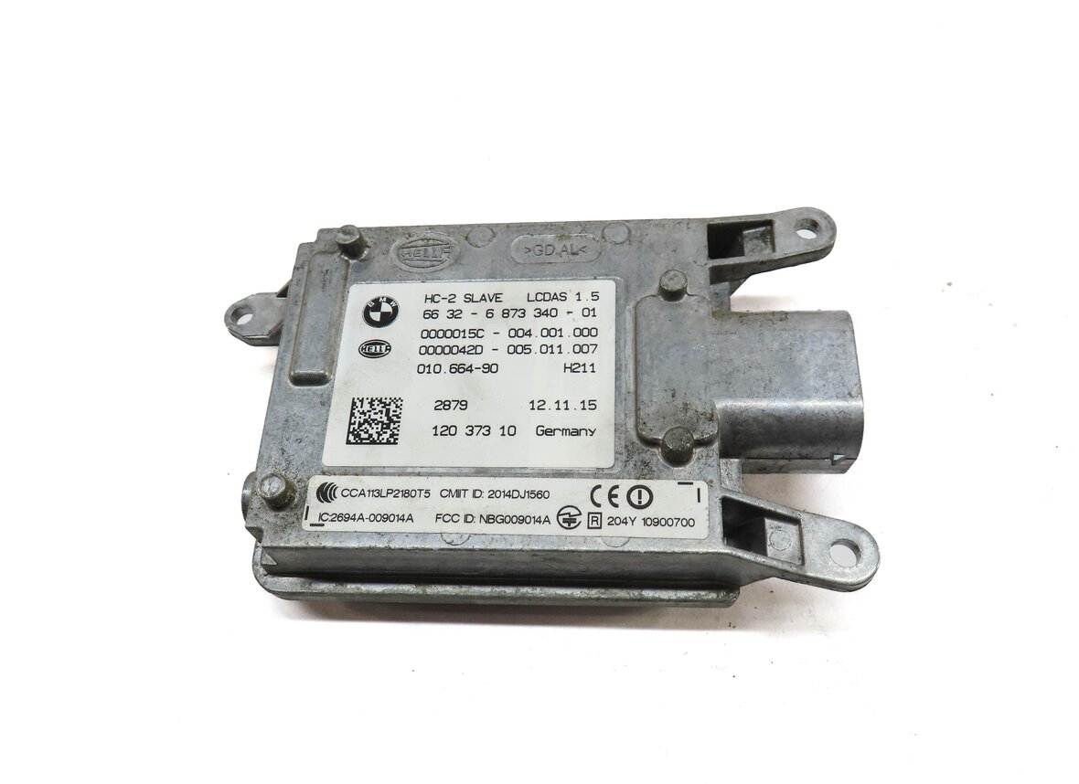 Thumbnail 3: 2015 BMW 750Li (F01) BLIND SPOT RADAR SENSOR MODULE (SLAVE) 6873340
