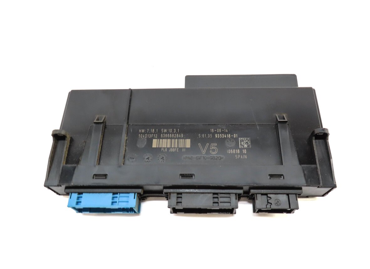 Thumbnail 2: 2011-2019 BMW M5 5 / 6 / 7 SERIES (F01 F02 F10 F12) PRIMARY BODY CONTROL MODULE