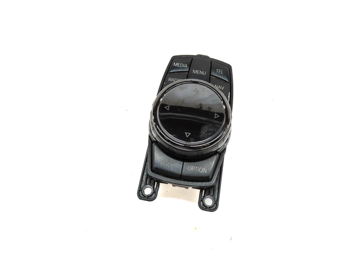 2015 BMW 750Li (F01) iDRIVE MEDIA CONTROL KNOB (CERAMIC FINISH) (4 PIN PLUG)