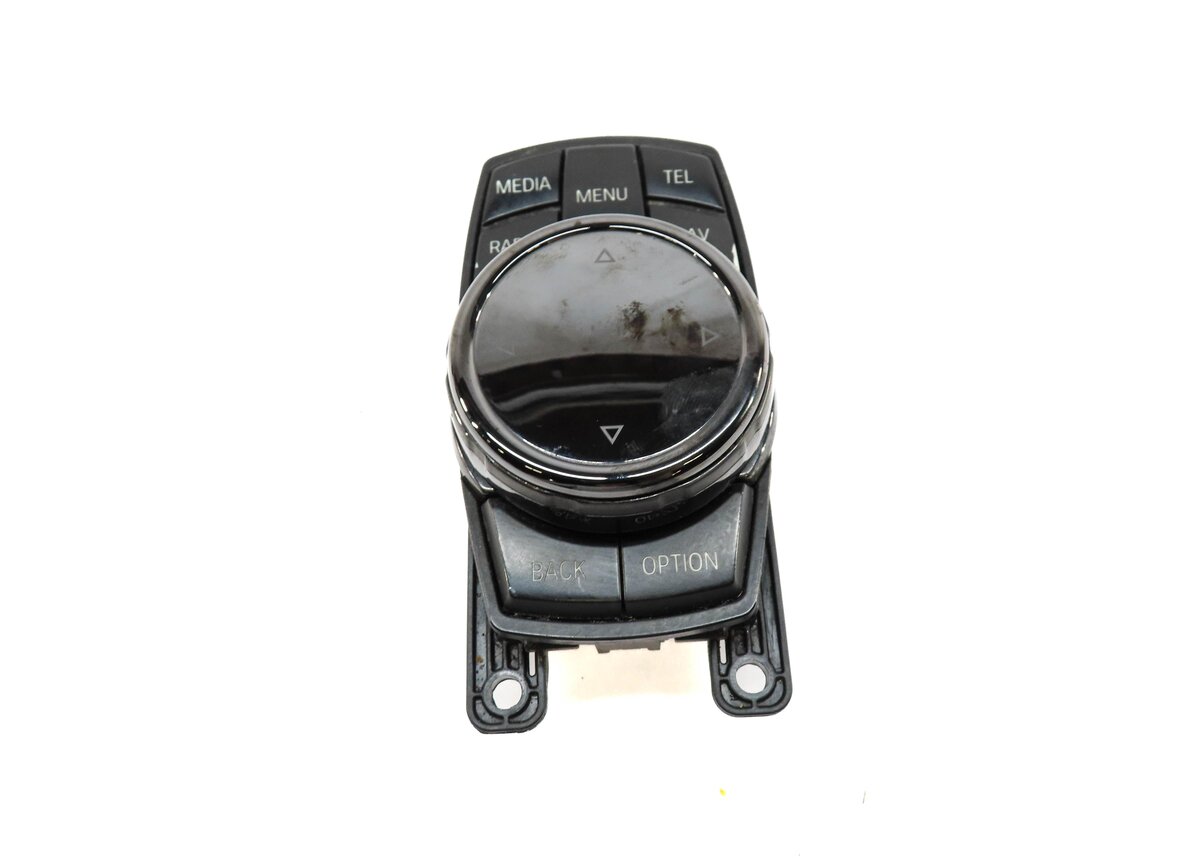 Thumbnail 3: 2015 BMW 750Li (F01) iDRIVE MEDIA CONTROL KNOB (CERAMIC FINISH) (4 PIN PLUG)