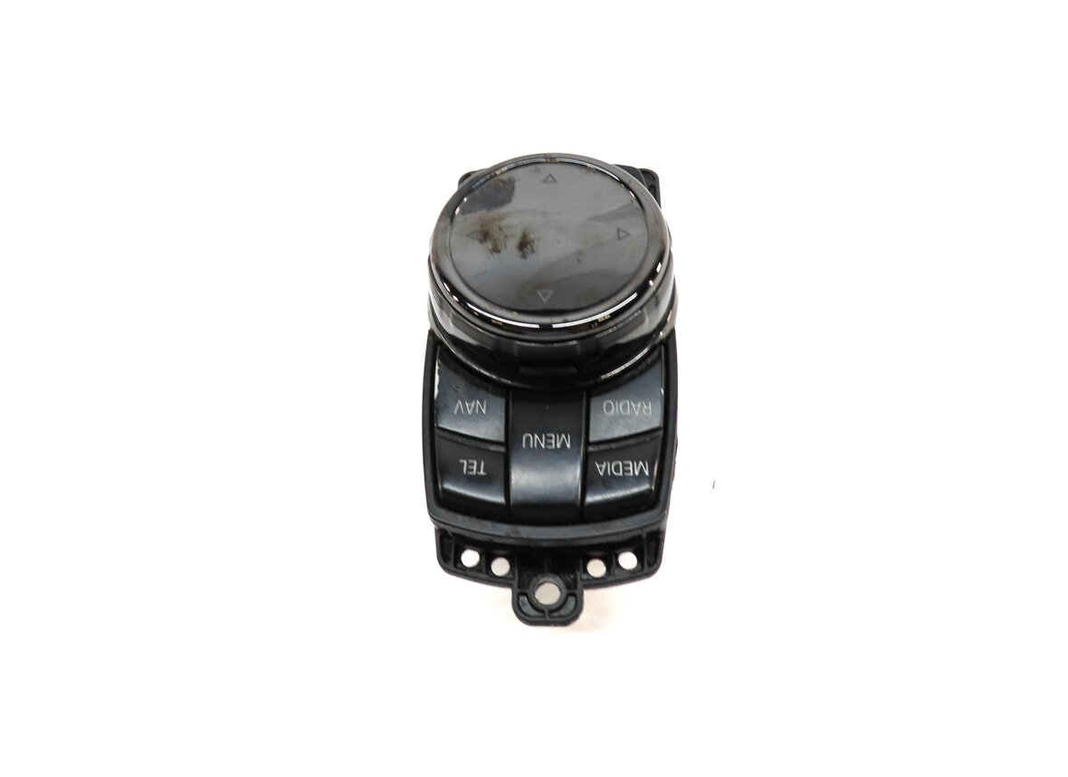 Thumbnail 4: 2015 BMW 750Li (F01) iDRIVE MEDIA CONTROL KNOB (CERAMIC FINISH) (4 PIN PLUG)