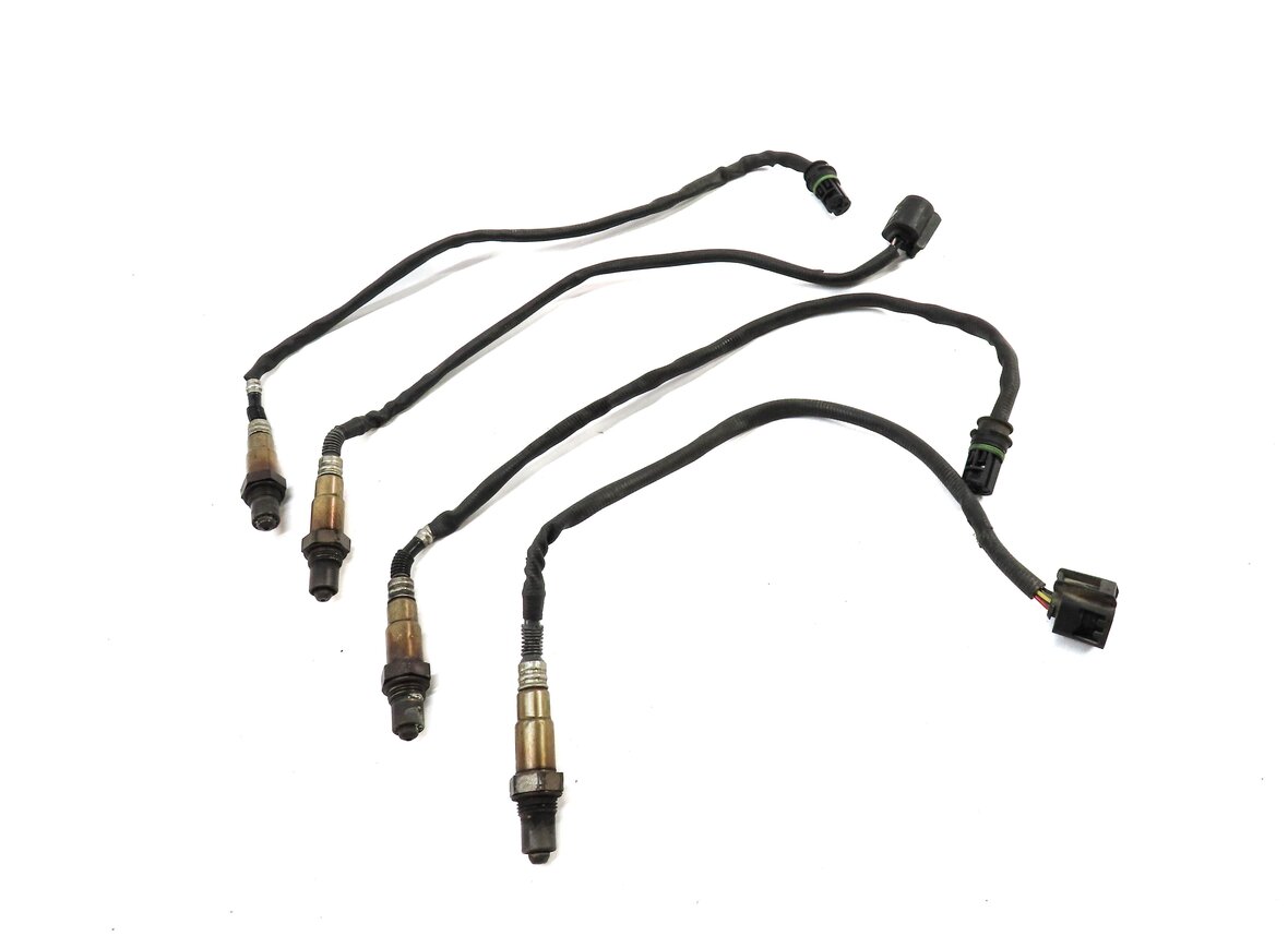 Thumbnail 3: 2015 BMW 750Li (F01) 4.4L (N63) ENGINE O2 FRONT REAR OXYGEN SENSOR SET OF 4