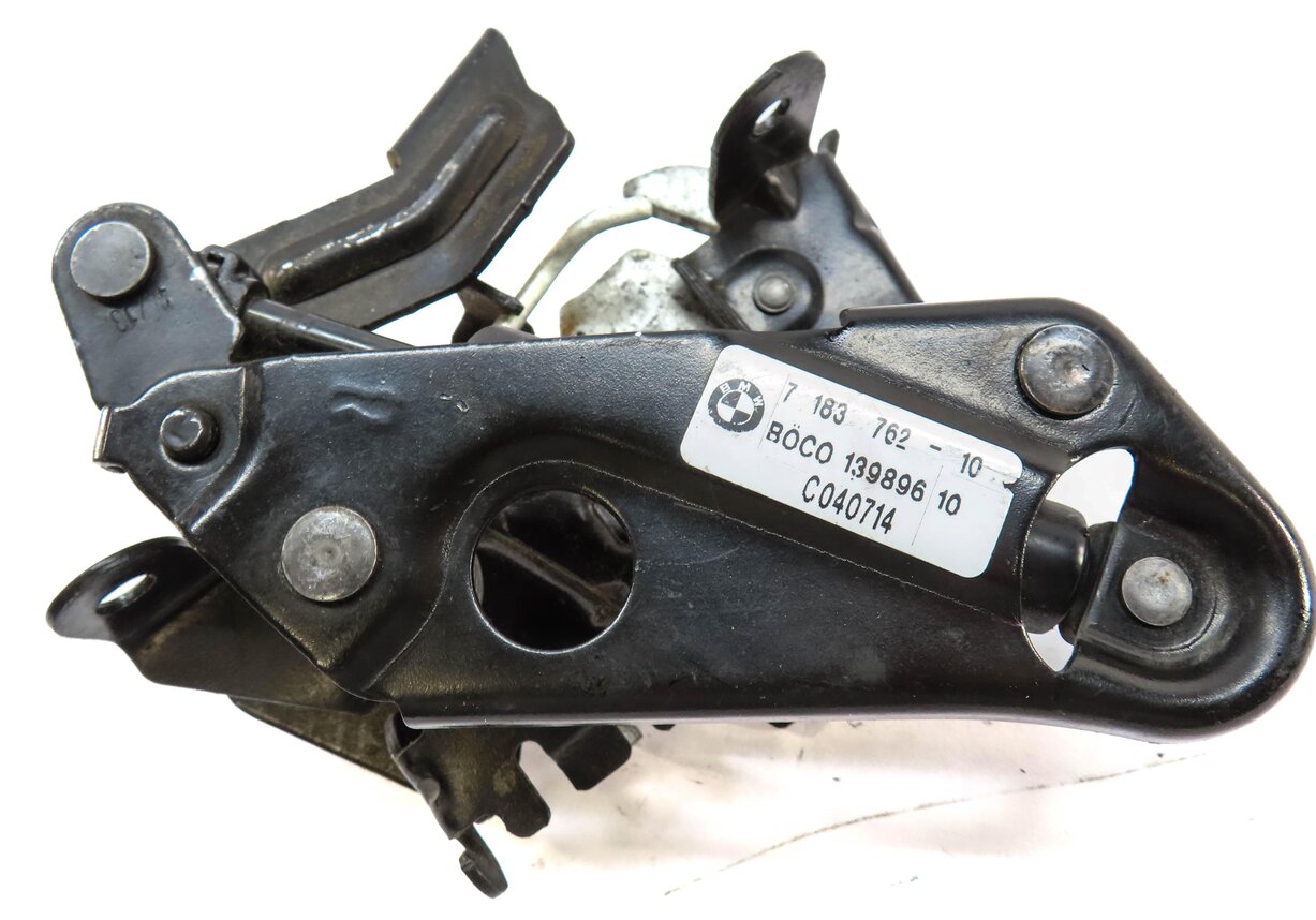 Thumbnail 6: 2015 BMW 750Li (F01) LEFT & RIGHT HOOD LATCH SET OF 2 7206453 7183762