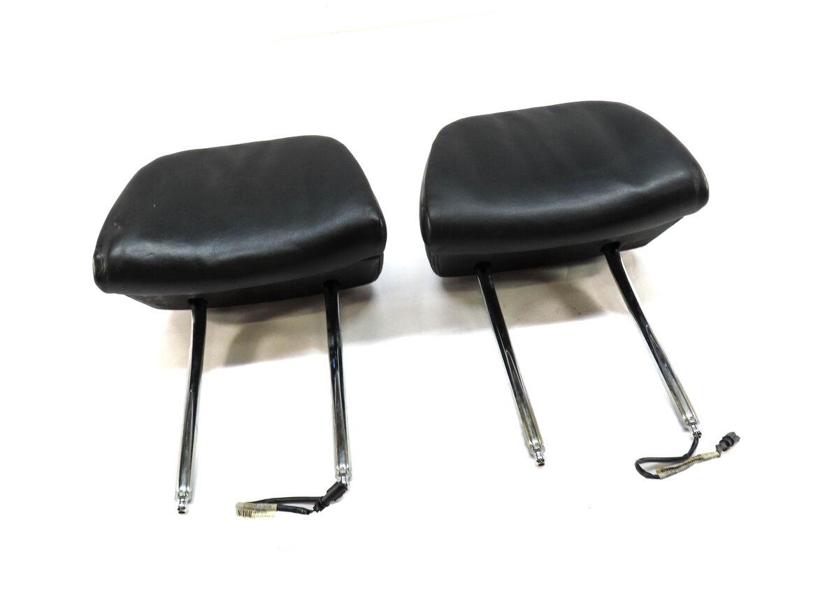 14-17 535iGT 550iGT F07 14-15 740 750 F01 FRONT LEFT RIGHT HEADREST SET (BLACK)