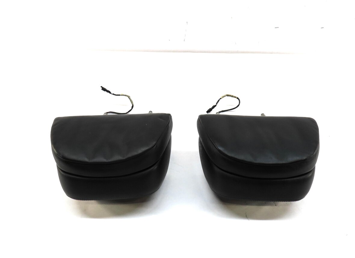 Thumbnail 3: 14-17 535iGT 550iGT F07 14-15 740 750 F01 FRONT LEFT RIGHT HEADREST SET (BLACK)