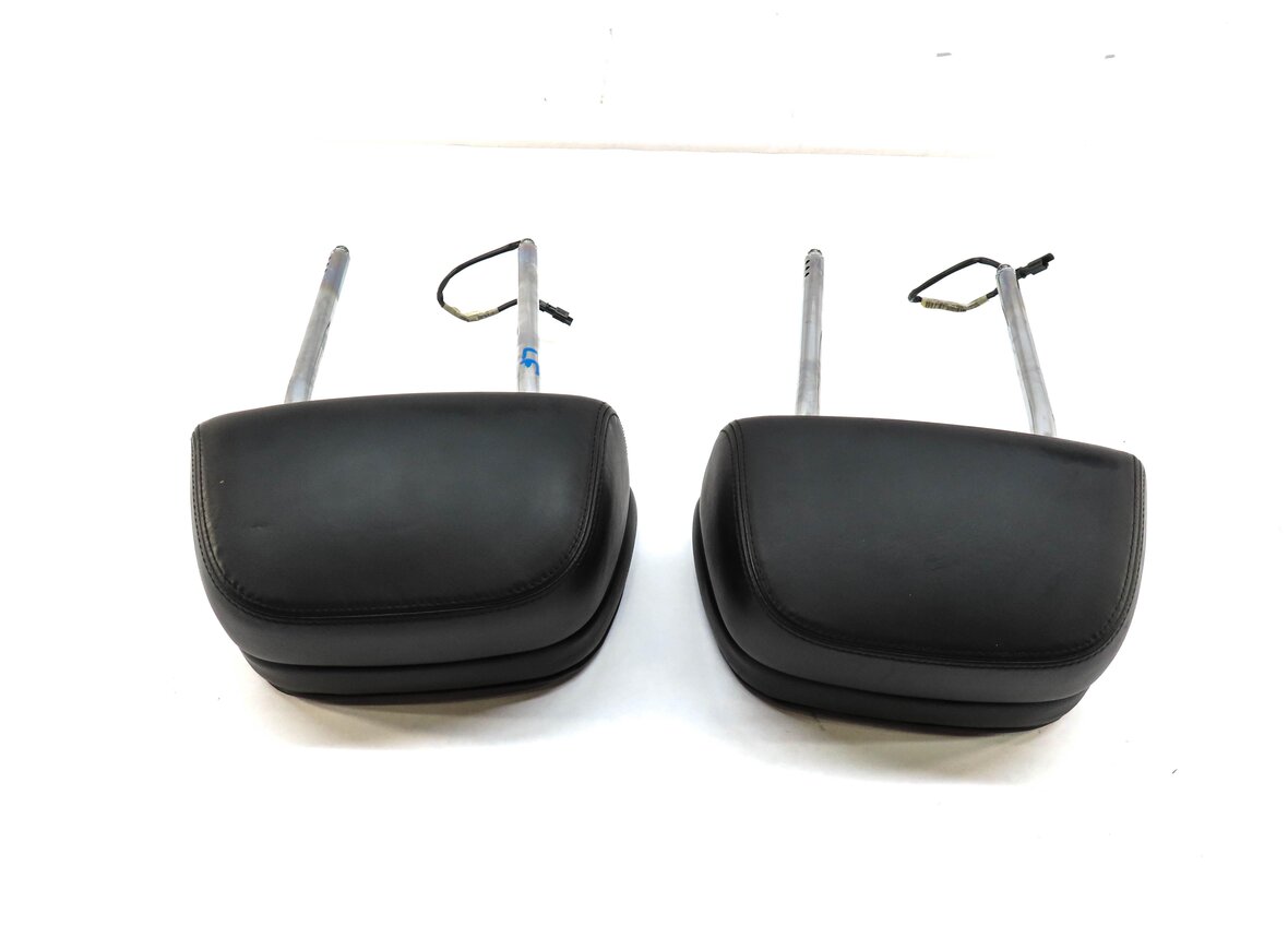Thumbnail 4: 14-17 535iGT 550iGT F07 14-15 740 750 F01 FRONT LEFT RIGHT HEADREST SET (BLACK)
