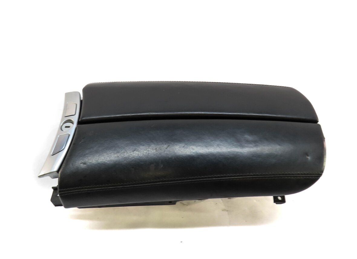 Thumbnail 3: 09-15 BMW 740i 750i 760i B7 (F01) CENTER CONSOLE ARM REST COMPARTMENT (BLACK)