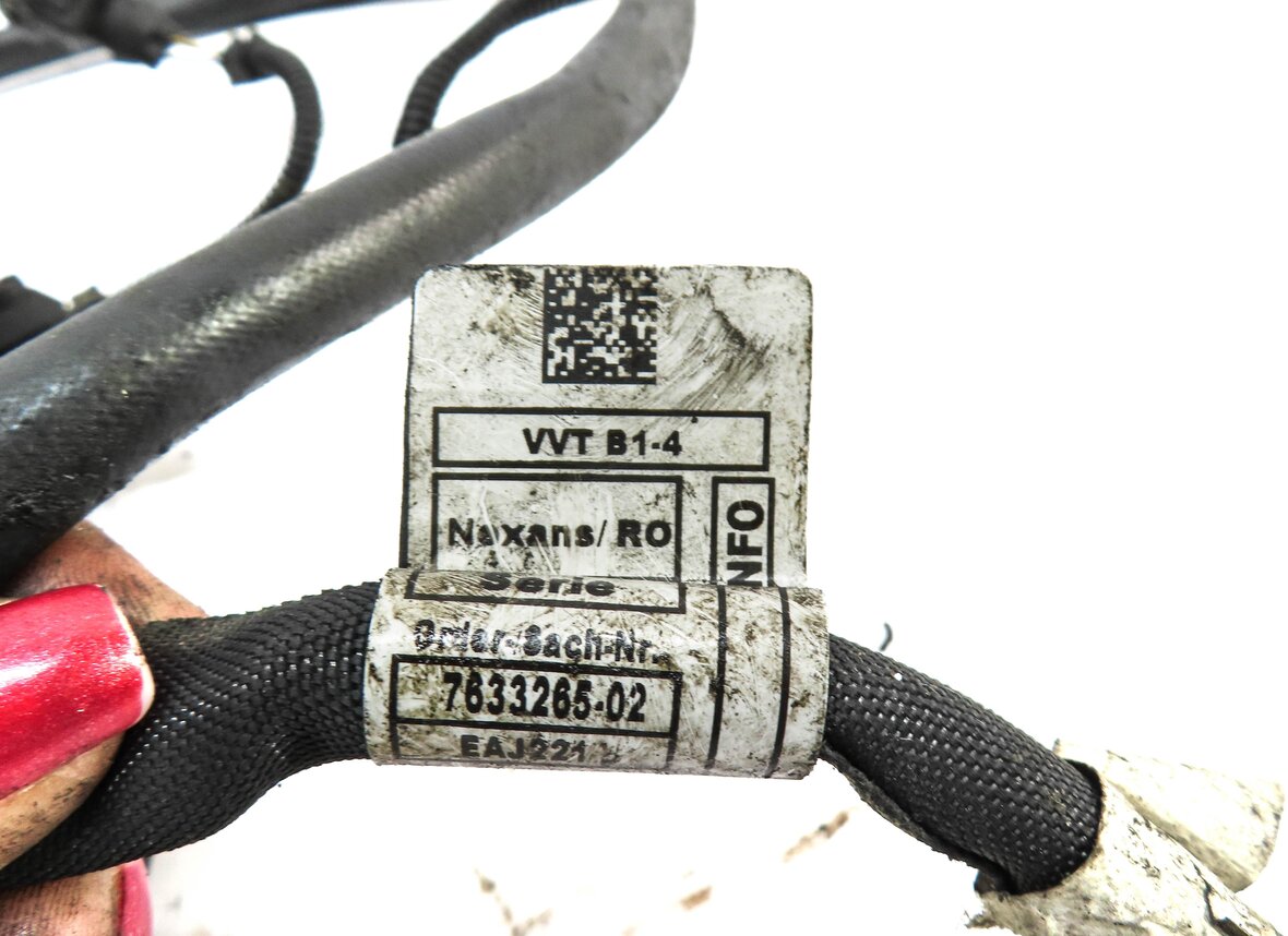 Thumbnail 6: 2015 BMW 750Li (F01) 4.4L (N63) ENGINE WIRING WIRE HARNESS LOOM