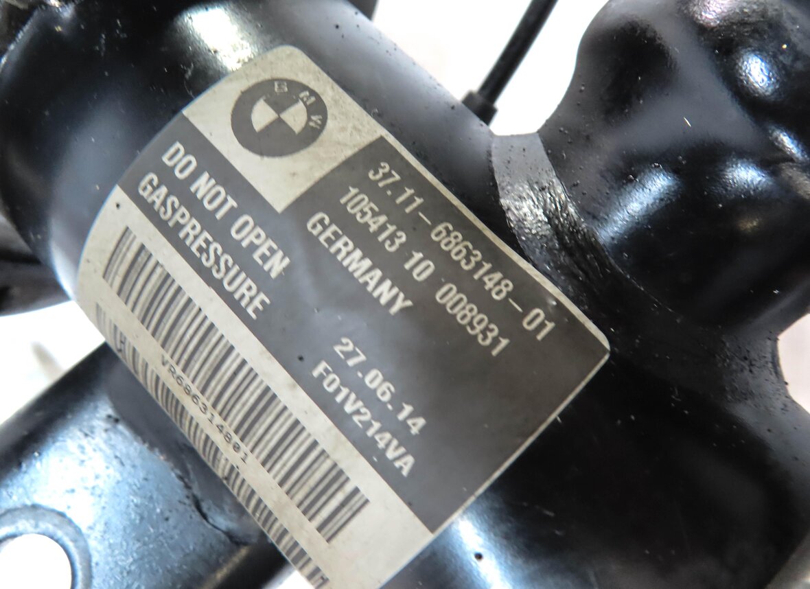 Thumbnail 6: 2013-2015 BMW 750i 760i B7 (F01 F02) RWD - RIGHT FRONT PASSENGER EDC SHOCK STRUT