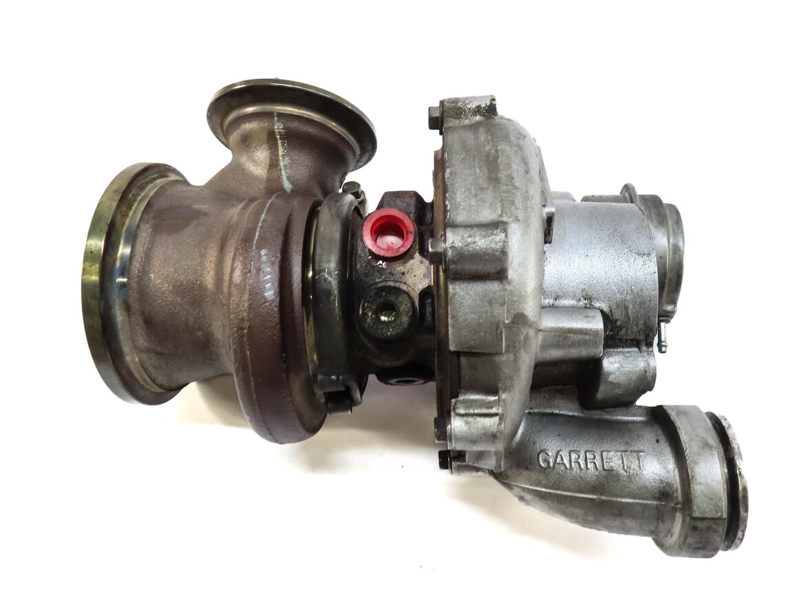 Thumbnail 6: 13-19 BMW 5 6 7 X5 X6 (F01 F02 F04 F06 F07 F10 F12) 4.4L N63 LEFT TURBOCHARGER