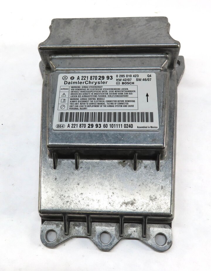 Thumbnail 2: 10-13 S-CLASS (W221) 10-14 CL-CLASS (C216) SRS BAG CONTROL MODULE