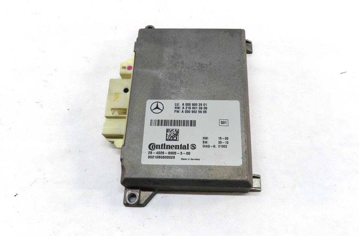Thumbnail 2: 2010-2012 MERCEDES CL E S CLS (W212 W216 W218 W221) CRUISE CONTROL MODULE