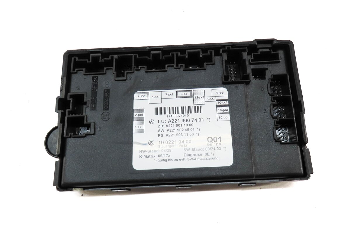 Thumbnail 2: 10-13 MERCEDES S-CLASS (W221) FRONT LEFT DRIVER DOOR CONTROL MODULE