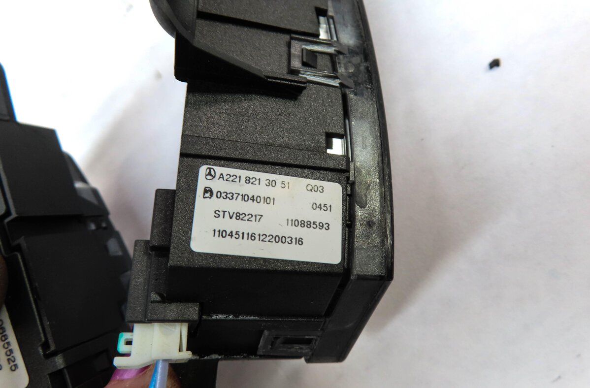 Thumbnail 6: 2007-2014 MERCEDES CL S CLASS (W216 W221) LEFT FRONT DRIVER MEMORY SEAT SWITCH