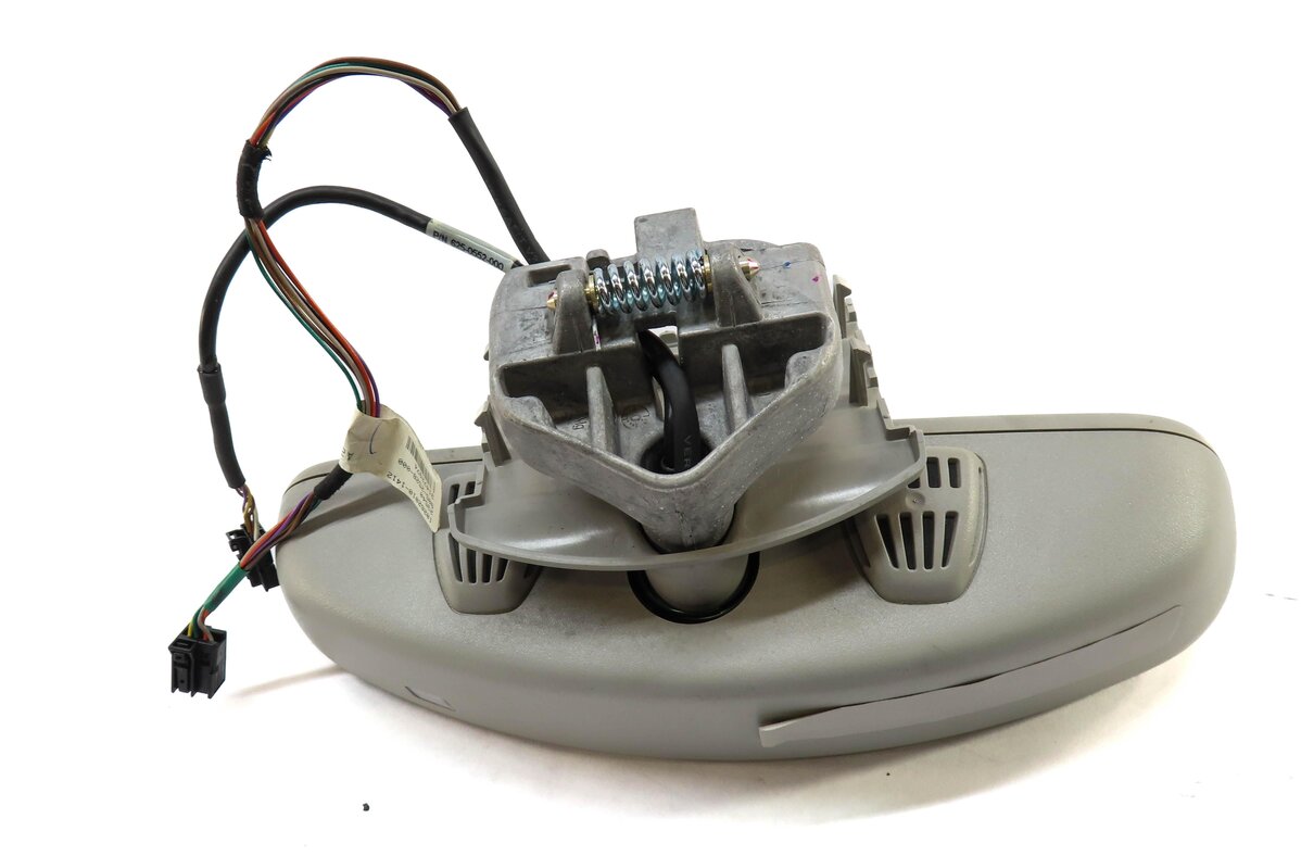 Thumbnail 3: 2011 MERCEDES S CLASS (W221) REARVIEW MIRROR w/ COMPASS HOMELINK AUTODIM (GRAY)