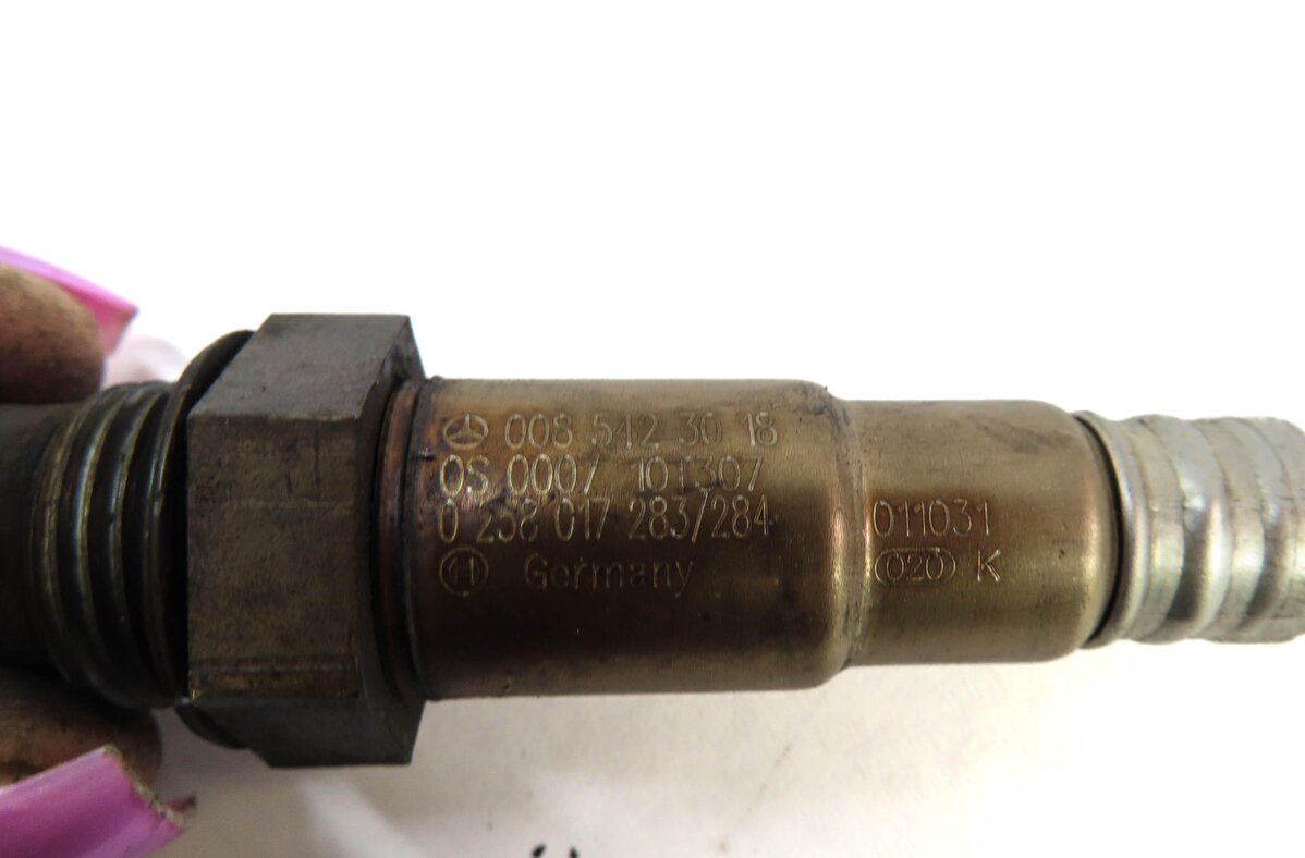 Thumbnail 5: 2011 MERCEDES S63 (W221) 5.5L AMG ENGINE O2 OXYGEN SENSOR SET 4 PRE POST CAT