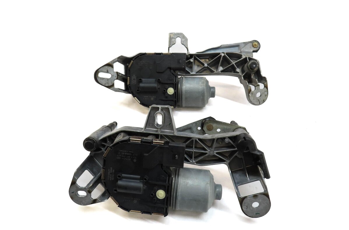 Thumbnail 2: 07-14 MERCEDES CL S (C216 W221) FRONT LEFT & RIGHT WINDSHIELD WIPER MOTOR SET 2