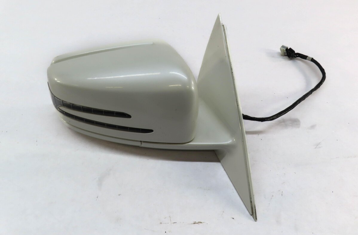 Thumbnail 5: 10-13 MERCEDES S350 S400 S450 S550 S600 (W221) RIGHT - BLIND SPOT MIRROR (WHITE)