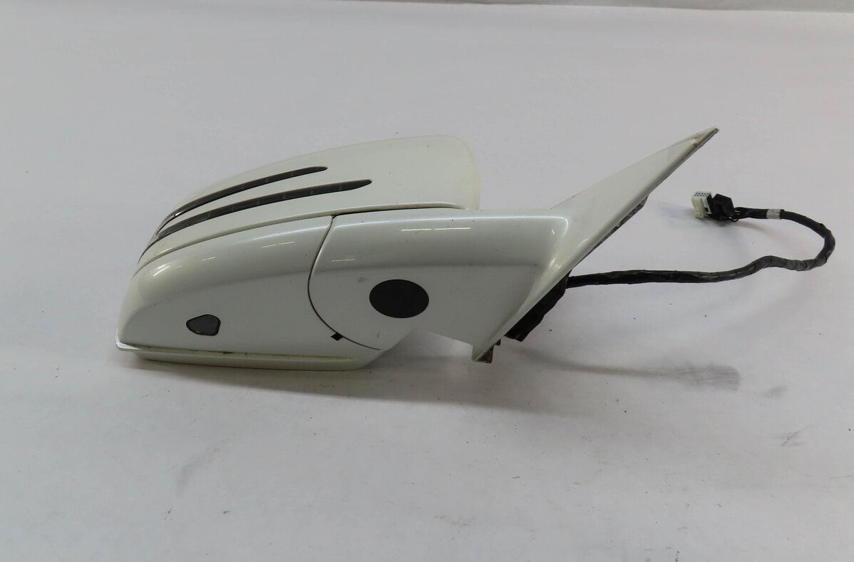 Thumbnail 6: 10-13 MERCEDES S350 S400 S450 S550 S600 (W221) RIGHT - BLIND SPOT MIRROR (WHITE)