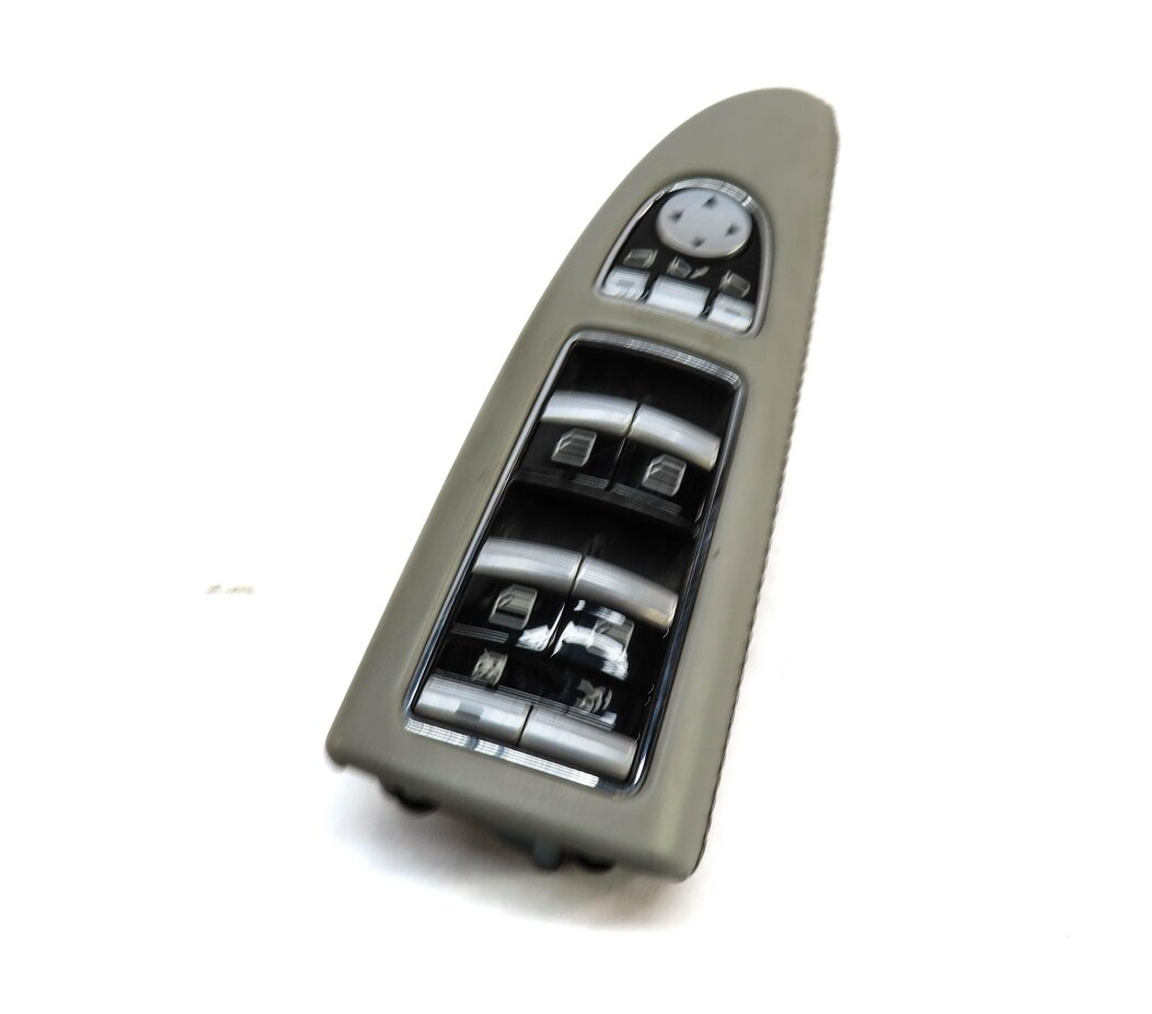 09-13 MERCEDES S350 S400 S450 S550 S63 S65 (W221) DRIVER WINDOW SWITCH (GRAY)