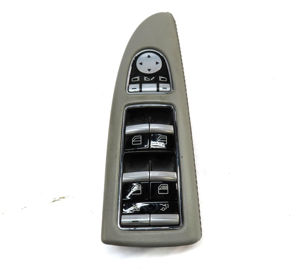 Thumbnail 2: 09-13 MERCEDES S350 S400 S450 S550 S63 S65 (W221) DRIVER WINDOW SWITCH (GRAY)