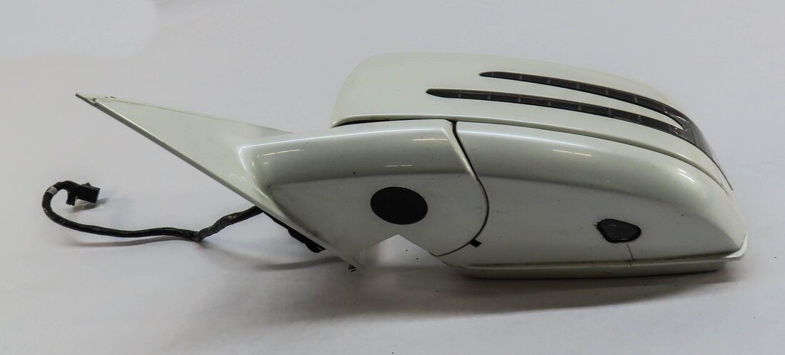 Thumbnail 6: 10-13 MERCEDES S350 S400 S450 S550 S600 (W221) LEFT - BLIND SPOT MIRROR (WHITE)