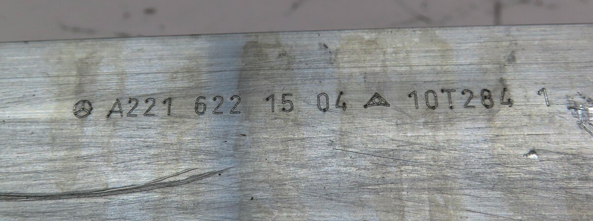 Thumbnail 6: 08-13 MERCEDES S-CLASS (W221) FRONT BUMPER REINFORCEMENT IMPACT BAR BRACE