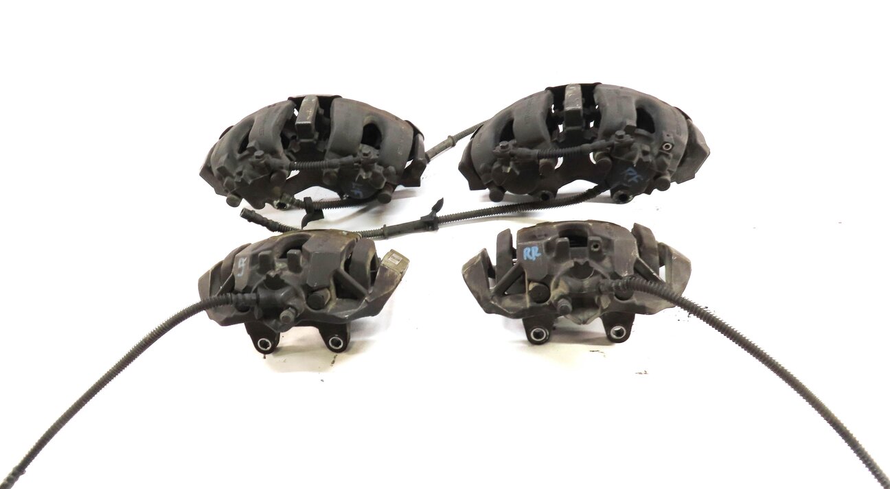Thumbnail 4: 08-14 MERCEDES CL S (W216 W221) FRONT REAR LEFT RIGHT BREMBO BRAKE CALIPER SET 4