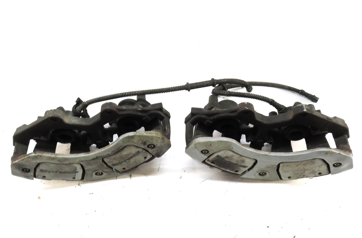 Thumbnail 6: 08-14 MERCEDES CL S (W216 W221) FRONT REAR LEFT RIGHT BREMBO BRAKE CALIPER SET 4